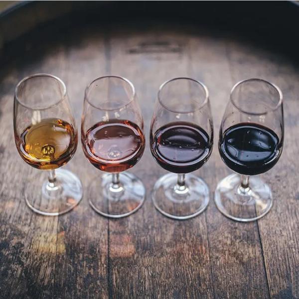 BOHEMIA Tasting Reusable Plastic Wine Glasses 220cc Food Grade Tritan ISO Standard