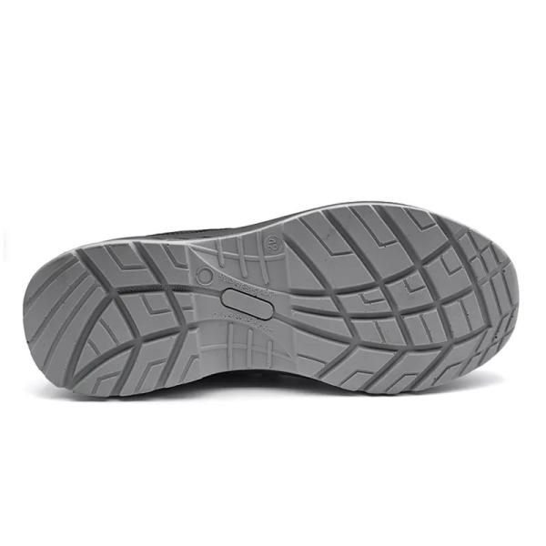 KPU Slip Resistant Sneaker Industrial Breathable Steel Toe Work Shoes