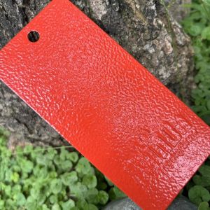 RAL 3020 Wrinkle Texture Polyester Coarse Structure Powder Coating Paint