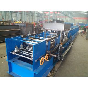 U Section Post Roll Forming Machinery Match With Guardrail With Punching Devices