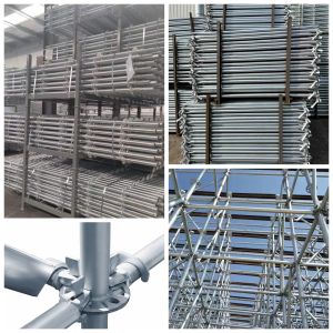 Quality Industrial Steel Ring System Scaffolding with Multidirectional Ringlock Components and 3.25mm Tube Thickness for sale