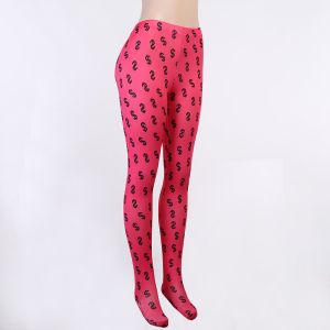 Novelty US Dollar Print Pantyhose Tights Leggings Stockings