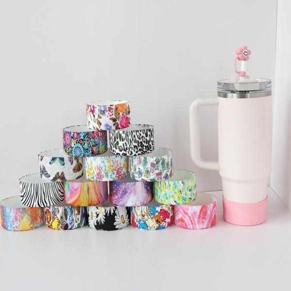 Buy Silicone cover bottles Water Bottle Boot for Owala 7.5cm 40oz Anti-Slip Protective Sleeve Bottom Sleeve Cup Cover Accessories at wholesale prices