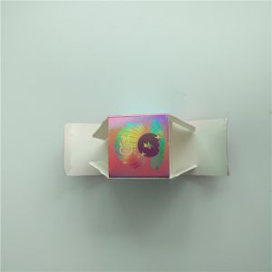 Jewellery Packaging Paper Box Custom Printing With Holography Holographic Effect