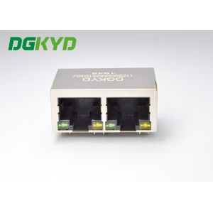 Modular Jack 100M BASE-T 1x2 2 Port RJ45