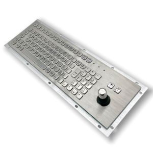 Ip65 /IK07 Waterproof dustproof Industrial Stainless Steel Keyboard With 8
