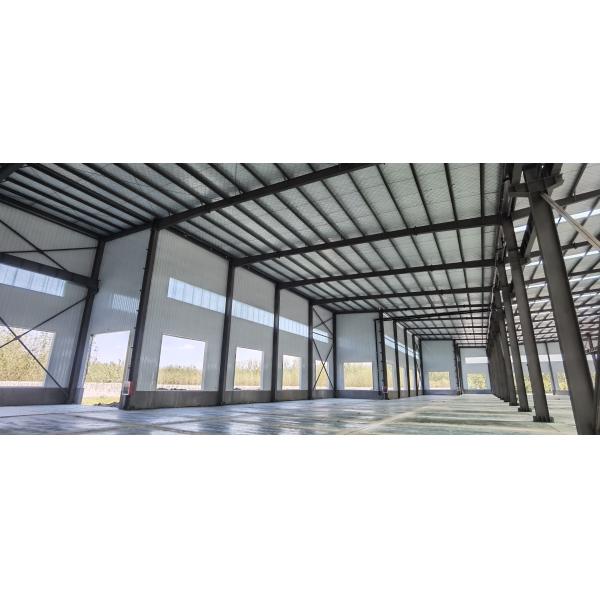 Buy Customized Prefabricated Steel Structure Building Hot Rolled with CE/ISO/SGS Certifications Warehouse at wholesale prices