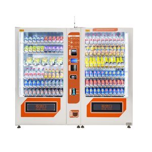 Quality Snack And Drink Combo Vending Machine Cold Vending Machine for sale