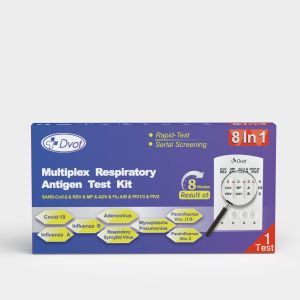 DVOT (8 IN ONE) Antigen Combo Test Kit for testing SARS-CoV-2 & RSV & MP & ADV &
