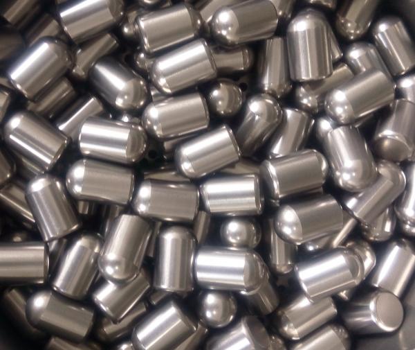 Buy YG8 Tungsten Carbide Buttons , Cemented Carbide Buttons Insert for oil-field drill bits at wholesale prices