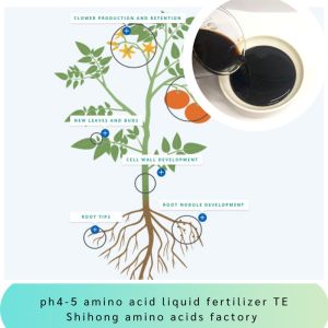 PH 4-6 Amino Acid Chelated Micronutrients Fe Zn B Mn Cu Mo Organic Liquid