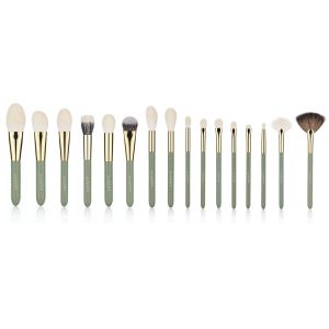 Antibacterial Natural Goat Hair Makeup Brushes With Private Label