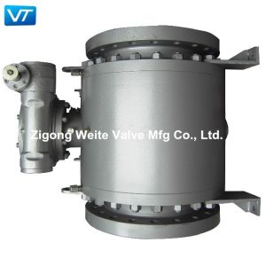 Forged Steel API 6D Natural Gas Pipeline Valves Trunnion Mounted