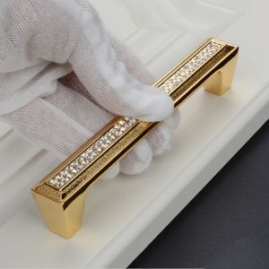 96mm Crystal Door Handle