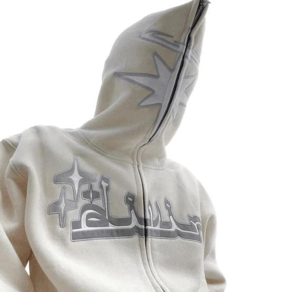 Custom Logo Cotton Men Winter Hoodies Custom Zip Hoodie Heavyweight Oversized Full Zip up Hoodies