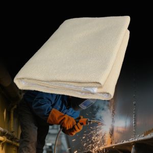 Fiberglass Welding Blanket Fireproof Heat Resistant 550C Industrial