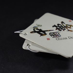 Hanging Absorbent Cotton Paper Air Freshener Both Sides Printing