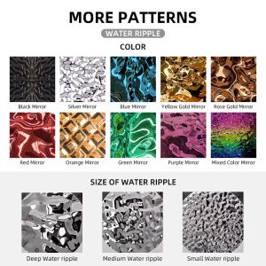 Small Stainless Steel Water Ripple Sheet