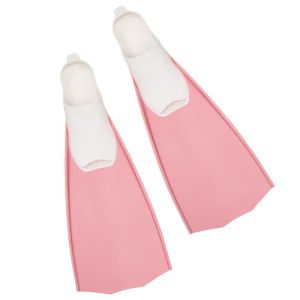 TPR Rubber Short Freediving Fins For Men Women Training Customized
