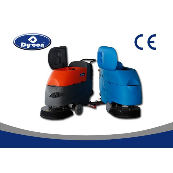 Dycon Available Low Noise Compact Walk Behind Floor Scrubber , Floor Cleaner