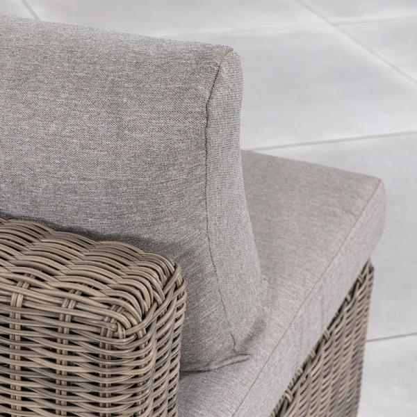 Outdoor Furniture AJUNION Modern Garden Set PE Rattan Patio Furniture Round Wicker Set