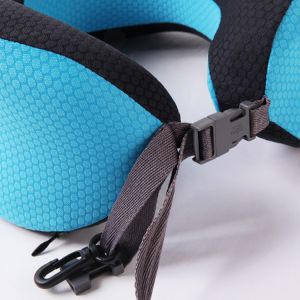 Travel Accessories Memory Foam Neck Roll Pillow For Neck Pain , Long Life