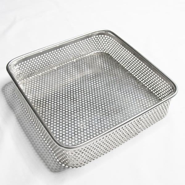 Buy Customized Disinfection Stainless Steel Mesh Basket For Disinfection Machines at wholesale prices