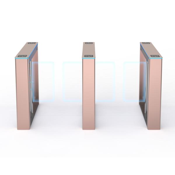 Security Speed Electronic Turnstile Gates Aluminum Alloy With IP54 Protection