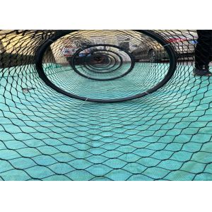 Tube Shape Wire Rope Mesh Diameter 500mm Length 25m