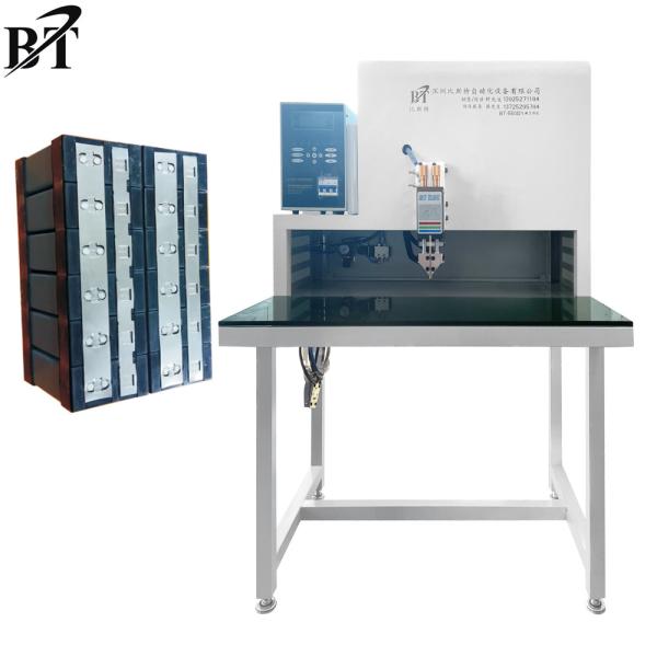 Buy Prismatic Lithium Battery Cell Spot Welder 5000ADC Microcomputerization at wholesale prices