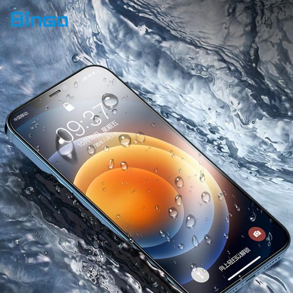 3D OG Temper Glass Phone Screen Protector For IPhone 14 Pro Max High Definition Anti Static