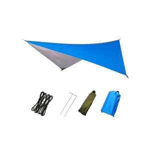 No Splintering Garden Wind Screen Polyester Triangle Awning Waterproof
