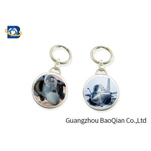 Customized 3D Lenticular Keychain Lightweight Eco - Friendly Material Souvenir