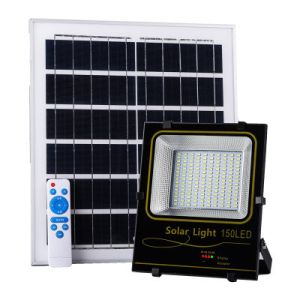 square Home garden LED solar projection lamp 7000K 2-14 hours 30-60W Light for