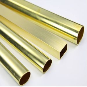 Mill Finish Polished Copper Brass Metals Tube Pipe ASTM CuZn37 CuZn40 Alloy