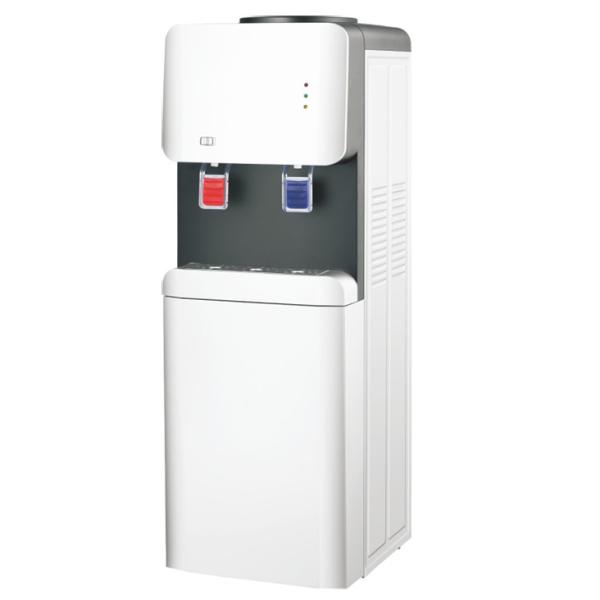 Black Standing Water Cooler Dispenser with Heating Element 80W-500W Power