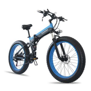 2021 Top sale folding fat tire bike snow electric folding bicycle