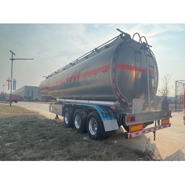 CIMC 33000 40000 45000 50000 60000 Litres 3 Axles Aluminum Alloy Fuel Petrol gasoline Oil Tank Tanker Semi Trailer for Sale