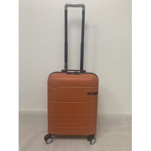 China 210D Polyester ABS Trolley Luggage With Hardside Spinner Wheels on sale