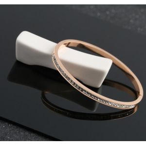 Stainless Steel Bracelet Fashion Jewelry Gift , diamonds stainless steel