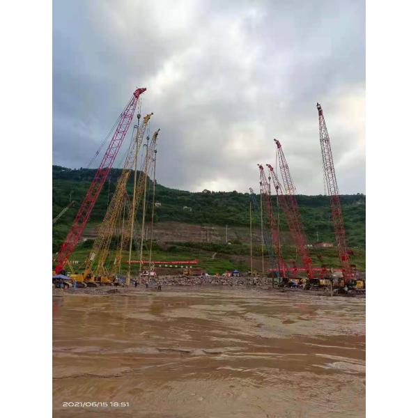 75kw Bvem Vibroflot Equipment Pile Driver Vibro Stone Column Vibroflotation Engineering 426mm