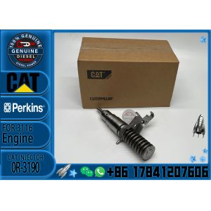 FOR E200B excavator parts 3114 3116 3126 diesel engine fuel injector 127-8205