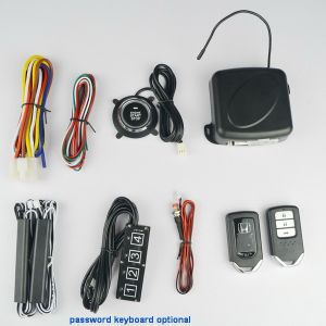 Universal Auto Car Security Alarm Smart button start /off engine system
