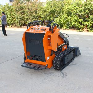 Multifunctional Front End Loader Mini Skidsteer Rubber Track Skid Steer Loader