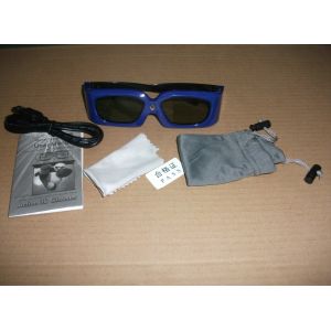 Rechargeable DLP Link 3D Glasses , 120hz Cinema Foldable Glasses