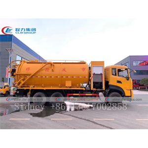 Dongfeng Kinland 6x4 15000 Litres Vacuum High Pressure Cleaning Truck