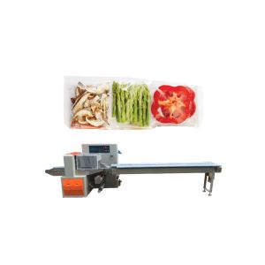 Conveyor Automatic Fruit Flow Packing Machine Salad Vegetable Packaging
