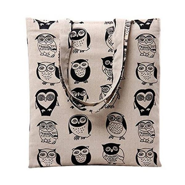 Buy Square Natural CottonTote Bag Biodegradable Monogrammed Economical at wholesale prices