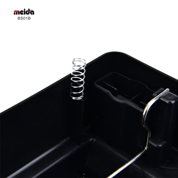 Eco Friendly Plastic Rodent Control Box for Mice Bait Station in Black Power Source-Free