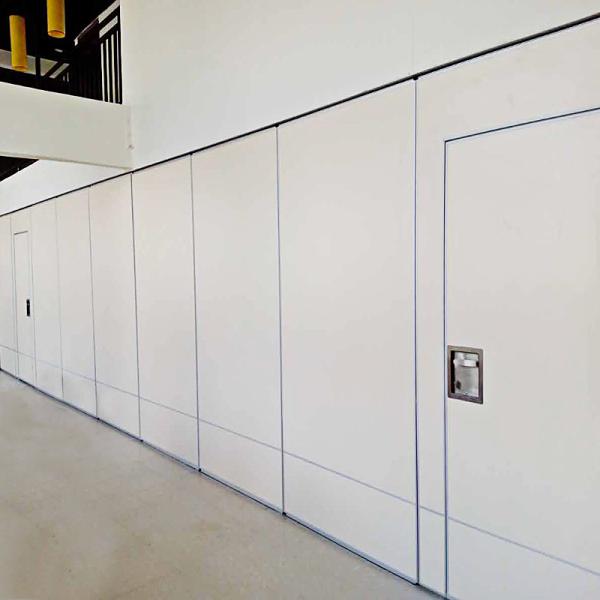 Folding Movable soundproof Sliding Partitions Wall With Pass Door For Banquet Hall